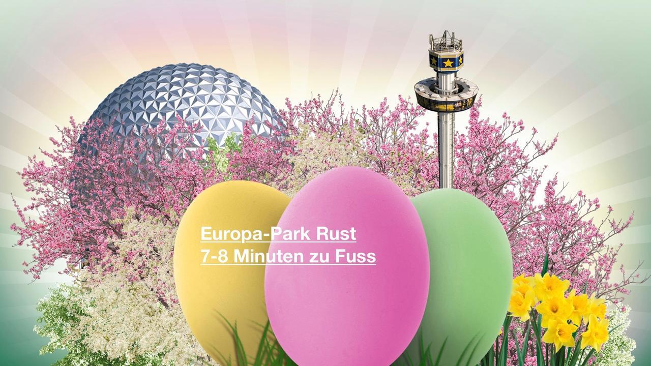 Gaestehaus Tante Tienchen 7 Minuten Zu Fuss Zum Europa Park , Plus Kostenloses Parkplatzticket Rulantica ,Alle Unsere Suiten Haben Einen Balkon Rust Zewnętrze zdjęcie